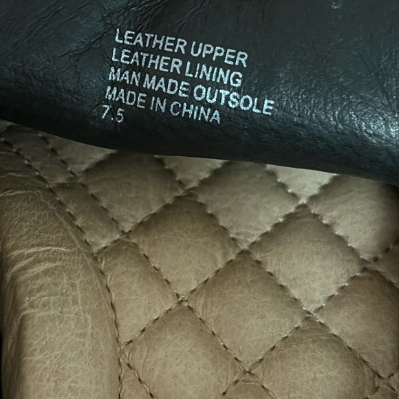 BIRDIES Limited Edition VOTE black leather loafers flats Womens Sz 7.5 - Picture 7 of 9